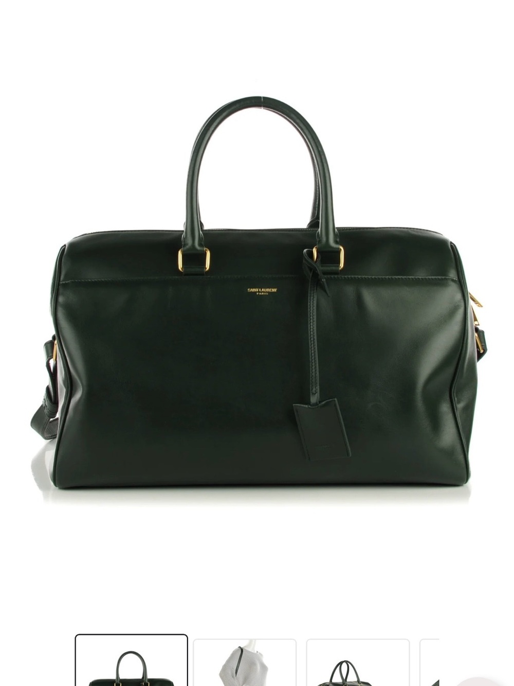 Saint Laurent Classic Duffle 12 in Green